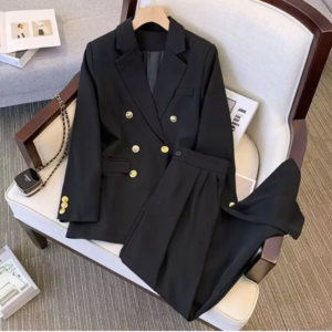 women black two-piece office suit